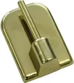 GARDINIA Gardinenstangenhalter, Gardinenstangen, (Set, 4-St), Serie Vitragestange flachoval Ø 11 mm