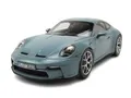Norev Modellauto Porsche 911 S/T 2023 meissenblau, Maßstab 1:18
