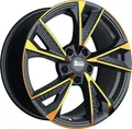 MAM RS6 black painted 8.5x20 ET35 - LK5/120 ML72.6 Alufelge schwarz