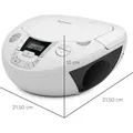 TechniSat VIOLA CD-1 weiss (V058A6)
