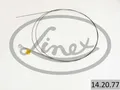 LINEX 14.20.77 Accelerator Cable for FIAT