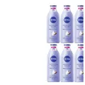 6x400ml Nivea Verwöhnende Soft Milk Creme | 72H Feuchtigkeit | Sheabutter
