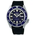 SEIKO 5 Sports SRPD93 Herren Armbanduhr Automatik 100m Silikonarmband Blau