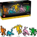 LEGO Art Keith Haring Tanzende Figuren