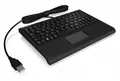 Mini Tastatur Touchpad USB Schwarz Neu