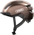 ABUS Fahrradhelm PURL-Y – geeignet für E-Bike und S-Pedelec – stylisher NTA-Schutzhelm für Erwachsene und Jugendliche – Braun, Größe L (57-61 cm)