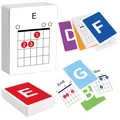 Guitar Chord Flashcards  56Pcs Akustik & EGitarre Lernen Cheat Sheets  Lernen...