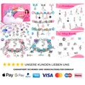 Einhorn Armband Bastelset Mädchen 6-12 Jahre Schmuck Selber Machen