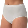 Damen Inkontinenz-Slip PROtect | diskreter Slip mit integrierter Saugeinlage | kochfest (weiß, S)