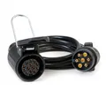 Wiltec Verlängerungskabel 3m 7-polig 13-polig Anhängerkabel PVC Elektrokabel