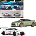 Mattel Hot Wheels Premium Car Culture 2er-Pack, Spielzeugautos für erwachsene Sammler
