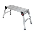 Güde Alu Arbeitsplattform Trittbank klappbar, bis 150 kg belastbar, 760 x 300 mm