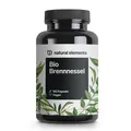 natural elements Bio Brennnessel – 180 Kapseln – 10:1 Brennnesselblattextrakt