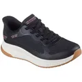 Skechers BOBS SQUAD 4 Slip-On Sneaker Slipper, Freizeitschuh, Halbschuh mit Memory Foam schwarz 41 EU