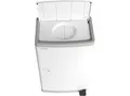 Windeleimer Janibell Diaper Pail, Volumen 43 l, mit Fußpedal & Doppeldeckel, L 140 x B 292 x H 422 mm, ABS-Kunststoff, weiß