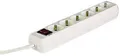Hama 6-fach Steckdosenleiste 30384 6F-ST.D.M.SCH.I.P.1 mit Schalter Kabel 1,4 m
