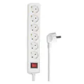 hama 6-fach Steckdosenleiste mit Schalter 1,4 m we NEU