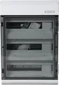 Hensel KV 3554 | Aufputz Kleinverteiler | 3-reihig | 54TE | IP54 | Kunststoff grau RAL7035 | 3x18TE