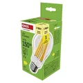 EMOS LED Lampe Edison A70, 18W Ersatz für 150W Glühbirne, Vintage-Glühlampe mit E27 Sockel und Helligkeit 2452 lm, Warmweiß 2700 K