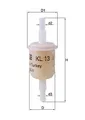 MAHLE ORIGINAL KL13 Kraftstofffilter für SEAT SKODA BMW FIAT PEUGEOT RENAULT ARO