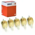 5X ORIGINAL MAHLE KRAFTSTOFFFILTER LEITUNGSFILTER UNIVERSAL FILTER KL13