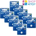 10 Varta V76Px Sr44 Batterien Silber 1.55V Knopfzelle Uhr 1Bl Blau NEU