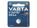 VARTA Knopfzelle Silver Oxide, V76PX SR44,  1.55V, 1 Stück