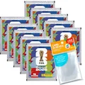 WM 2026 Sticker - 10 Tüten + Exklusive Collect-it Hüllen (Eigenmarke Bundle)