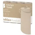 Satino PureSoft Küchenrolle, 3-lagig, saugstark 175890 , 1 Karton = 8 Packungen à 4 Rollen à 64 Blatt