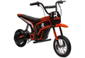 HOMCOM Elektro-Kindermotorrad mit 24V 350W Motor, 8-16 KMH Geschwindigkeitsmodus, Belastbarkeit 65 kg, (1-tlg), mit 12 Zoll Luftreifen, Musik Scheinwerfer, für Kinder 8–12 Jahre, Rot