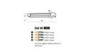 Wandleuchte 1x24W/LED DALI 90 AZ2795 Azzardo