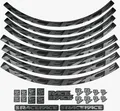 Race Face Laufrad Decal Set, small, grey