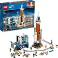 LEGO 60228 City Weltraumrakete mit Kontrollzentrum, Mars Expedition Set, von der NASA inspiriertes Weltraumspielzeug für Kinder mit Astronauten, W...