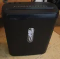 HAMA Aktenvernichter Dokumente Elektrisch Basic S6, Schneiden Streifen, 8 Lt, Sw