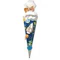 ROTH Schultüten-Bastelset Space 68cm 6-eckig Rot(h)-Spitze Kreppverschluss
