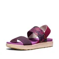 KEEN Elle Damen Backstrap Sandalen, Beaujolais Plum Perfect, 39 EU