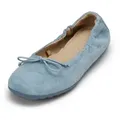 Marc O'Polo aus softem Ziegenleder Ballerina blau 36 EU