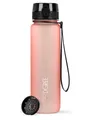720°DGREE Trinkflasche Trinkflasche uberBottle softTouch mit Sieb flamingo pink 1l