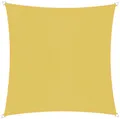 Windhager Sonnensegel Cannes Quadrat, 3x3m, gelb