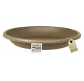 Heimwerkercenter Blumentopf MePla Untersetzer Cylindro ø17 cm, Taupe, aus wetterfesten Kunstoff