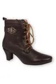 MarJo Trachten Stiefeletten - BÄRBEL - schwarz Stiefelette
