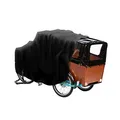 DS Covers Cargo Lastenfahrrad-Abdeckplane 3 Rad - mit Regenzelt