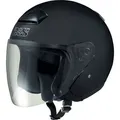 IXS HX 118 Jethelm, schwarz, Größe XS für Männer