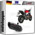 exhaust zugelassen suono stahl schwarz mivv fur honda cb 500 f 2023 23 2024 24