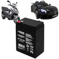 Xtreme Blei-Akku Gel Battery Lead Acid Battery Batterie Akku (6V 5Ah)