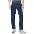 Wrangler Herren Texas Straight Jeans, Darkstone, 48W / 34L EU
