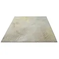Floornovo Teppich Indoor Teppich Creme versch. Größen - rechteckig für alle Innenräume, rund, Trocken- und Feuchträume beige rund | 200 cm