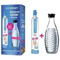 Co2-zylinder 1 L Glasflasche (spülmaschinengeeignet) Wassersprudler Crystal 2.0 Easy One Touch Easy