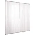 ventanara Lamellenvorhang Lamellenvorhang Komplettset verdunkelnd 89mm Vertikaljalousie weiß 200 cm x 180 cm