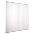 Lamellenvorhang Komplettset Ventanara Vertikaljalousie 89mm inkl. Montagematerial (weiß (raumverdunkelnd), B200 x H180 cm)
